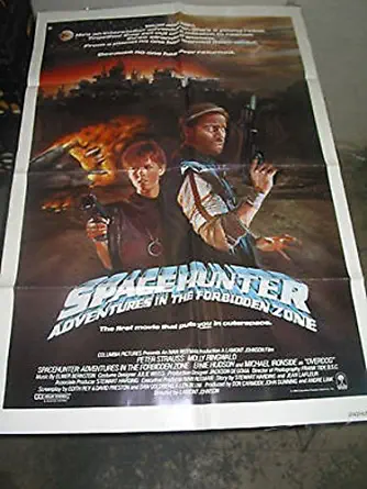 SPACEHUNTER /ORIG. U.S. ONE SHEET MOVIE POSTER (MOLLY RINGWALD )