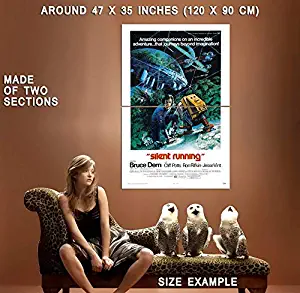 74117 Silent Running Movie 1972 Fantasy Drama Decor Wall 47x35 Huge Giant Poster Print