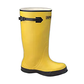 Magid Glove & Safety B1548-15 Magid 17" Rubber Over Boots, 14, Yellow, 15