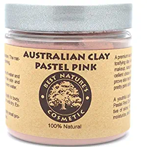 Australian Pastel Pink Clay 100% Pure Natural 16 oz
