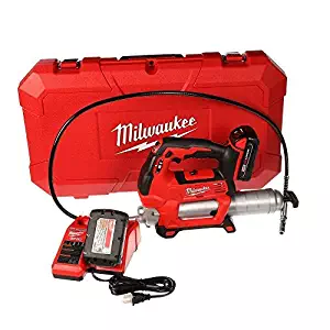 Milwaukee 2646-22CT M18 18-Volt Lithium-Ion Cordless 2-Speed Grease Gun 2-Battery Kit