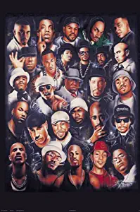 Hot Stuff 1108-24x36-HH Rap Legends Poster