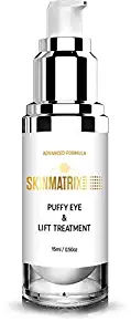 Puffy Eyes Treatment Serum- Anti Aging Under Eye Cream Formula for Puffiness, Dark Circles, Fine Lines, Wrinkles & Under Eye Bags with Hyaluronic Acid & Vitamin C. Instant Results within Minutes.