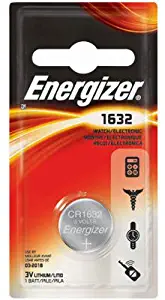 Energizer ECR1632BP 1632 Lithium Coin, 1 Pack Battery
