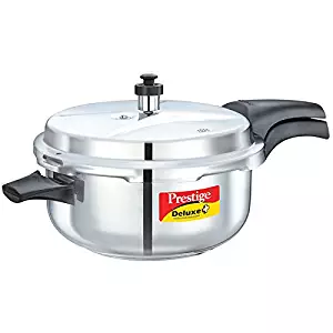 Prestige Deluxe Stainless Steel Deep Pressure Pan 5 liters