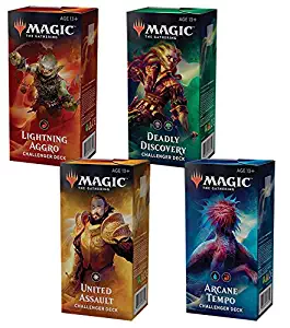 Magic the Gathering MTG 2019 Challenger Set of All 4 Decks