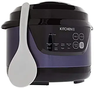 Kitchen HQ 2-Quart Digital Pressure Cooker - Blue