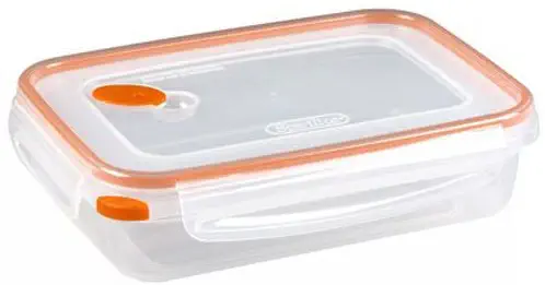 STERILITE 3211106 5.8C RectFood Container, 1 EA, Plastic