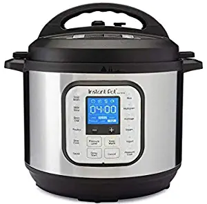 Instant Pot DUONOVA80 Duo Nova 8 Quart Pressure Cooker, 8 Qt, Silver (Renewed)