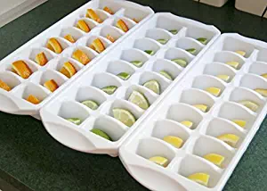 Sterilite Stackable Ice Cube Trays (Pack of 3)