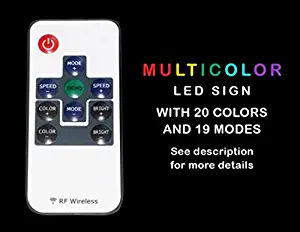 ADVPRO Multi Color j707-c I Love This Bar Pub Beer Gift Neon LED Sign with Remote Control, 20 Colors, 19 Dynamic Modes, Speed & Brightness Adjustable, Demo Mode, Auto Save Function