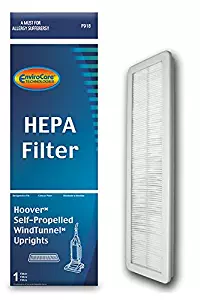 Final Filter for Hoover Windtunnel Pleated HEPA w/activated Charcoal Vacuum Filter, Upright, Self propelled Vacuum Cleaners