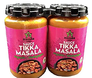 Mayura Cuisine Organic Sauce Tikka Masala - 2 Count (18 oz ea.)