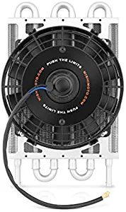 Mishimoto MMOC-F Heavy Duty Transmission Cooler With Electric Fan