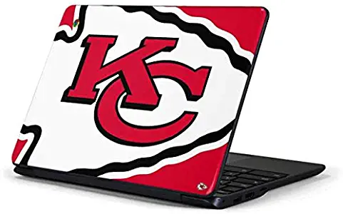 Skinit Decal Laptop Skin for Chromebook 3 11.6in 500c13-k01 - Officially Licensed NFL Kansas City Chiefs Large Logo Design