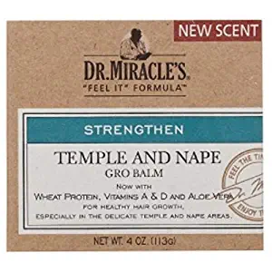 Dr. Miracle's Dr. Miracles Super Strength Temple & Nape Gro Balm, 4 Oz