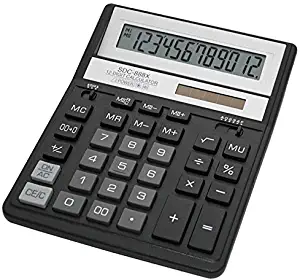 Citizen #SDC-888XBK Basic Additon, Subtaction and Percentage Calculations Desktop Calculator