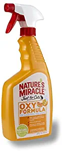 Nature's Miracle Just for Cats Orange Oxy Stain and Odor Remover, 24-Ounce (308139)