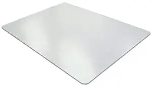 Cleartex Ultimat Polycarbonate Rectangular Chairmat for Hard Floors & Carpet Tiles (48 x 72)