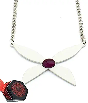 3dcrafter Hawk Moth Necklace Butterfly Pendant from Ladybug Cat Noir
