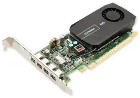 PNY NVIDIA NVS 510 2GB GDDR3 4-Mini DisplayPort Low Profile PCI-Express Video Card VCNVS510DP-PB