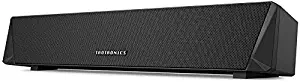 TaoTronics Gaming Computer Speaker, Dual Powerful 7W Drivers PC Soundbar, Colorful RGB Light, Wireless Bluetooth 5.0 or 3.5mm Aux-in Connection, Stereo Audio Computer Sound Bar for Desktop (Renewed)