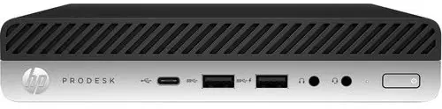 HP Business Desktop ProDesk 600 G5 Desktop Computer - Core i5 i5-9500T - 8 GB RAM - 256 GB SSD - Desktop Mini - Windows 10 Pro 64-bit - Intel UHD Graphics 630 - English Keyboard - Wireless LAN - Bluet