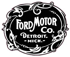 Ford Motor Co. Printed 5 Inch Sticker Decal Die Cut Sticker Graphic - Car Sticker Laptop Sticker
