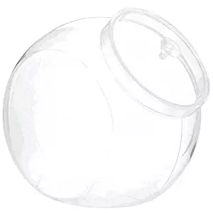 Amscan 410017 Container w/Lid 80 Oz Clear