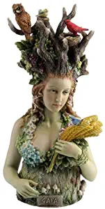 10.25" Gaia Greek Primordial Goddess of Earth Statue Figure Sculpture Figurine