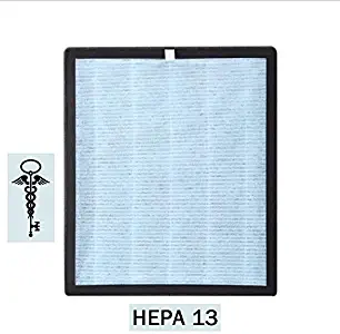 WAGNER Switzerland Medical Grade HEPA-13. Replacement 4 Layers Filter Cartridge for Air Purifiers 883, 885, 886, 777 Series.