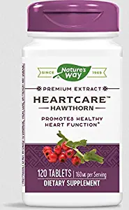 Nature's Way Heart Care (Hawthorn), Dietary Supplement, 120 Count (Pack of 1)