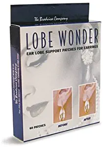 Lobe Wonder Repair Earring Support Patches 60 Count (3 Pack) 