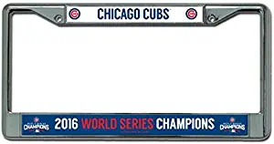 Rico MLB Chicago Cubs World Series Chrome Frame, 12", Blue