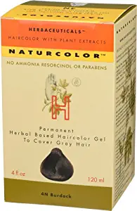 Naturcolor 4N Burdock Hair Dyes, 4 Ounce