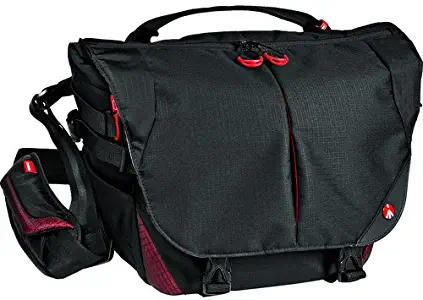 Manfrotto Bumblebee M-10 PL, Professional Photography Camera Bag, for Mirrorless, Reflex and DSLR Cameras, with Pocket for 13