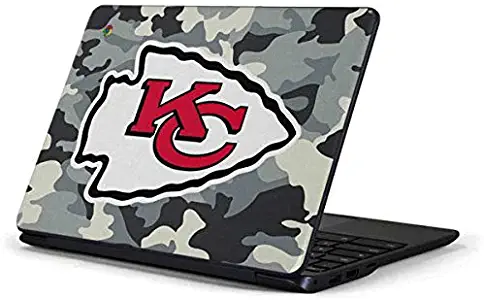 Skinit Decal Laptop Skin for Chromebook 3 11.6in 500c13-k01 - Officially Licensed NFL Kansas City Chiefs Camo Design