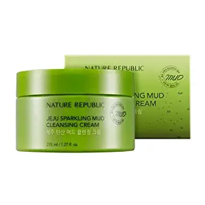 Nature Republic - Jeju Sparkling Mud Cleansing Cream - Cleansers & Exfoliators - Exfoliating & Cleansing Masks