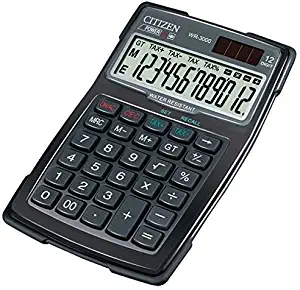Desktop Calculator Citizen WR 3000, 103092 (Citizen WR 3000)