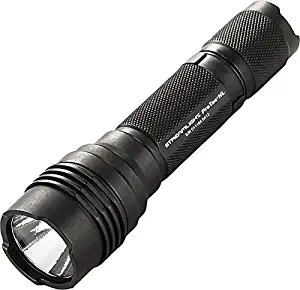 Streamlight 88040 ProTac HL 750 Lumen Professional Tactical Flashlight with High/Low/Strobe w/2 x CR123A Batteries - 750 Lumens,Black