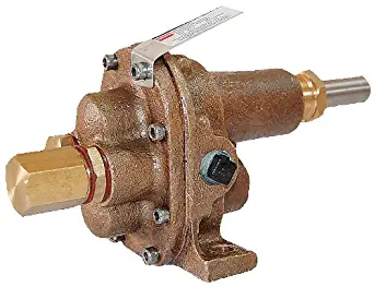 Dayton 4KHJ3 Rotary Gear Pump Head, 1 In., 1 HP