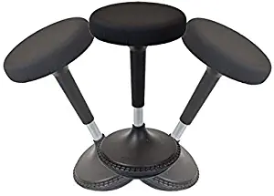 Wobble Stool Standing Desk Chair for Active Sitting Modern sit Stand up Desk stools high Perching Perch Office Chairs Tall Swivel Leaning Ergonomic Computer Balance