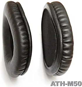 Audio Technica Replacement Ear Pads (Pair) For ATH-M50 & ATH-M50S Headphones