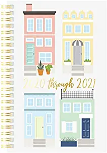 Office Depot Weekly/Monthly Academic Planner, 5" x 8", Tiny Houses, July 2020 to June 2021