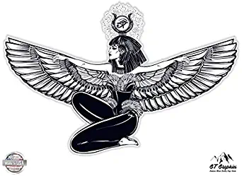 GT Graphics Egyptian Goddess Isis - Vinyl Sticker Waterproof Decal