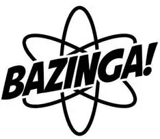 Bazinga Atom JDM Drift Vinyl Decal Sticker|Black|Cars Trucks Vans SUV Laptops Wall Art|5.5" X 5.25"|CGS372