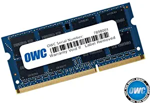 OWC 8GB PC3-12800 DDR3L 1600MHz SO-DIMM 204 Pin CL11 Memory Module Upgrade for iMac, Mac Mini, and MacBook Pro, (OWC1600DDR3S8GB)