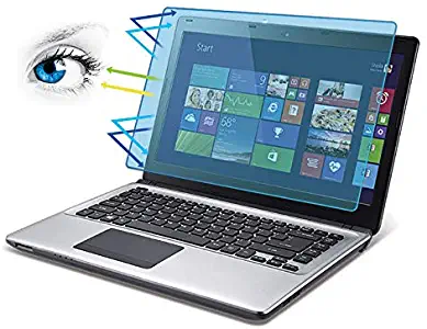 [Bubble Free] Removable 11.6 Inches Laptop Anti Blue Light Screen Filter for 16:9 Widescreen Display - Computer Monitor Blue Light Blocking and Anti-Glare Screen Protector