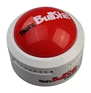 Talkie Toys Products That's Bullshit Button,Talking Button Features Funny BS Sayings