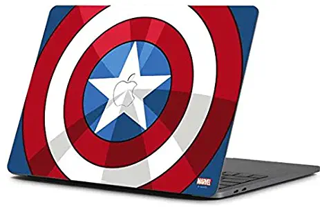 Skinit Decal Laptop Skin for MacBook Pro 13-inch (2016-17) - Officially Licensed Marvel/Disney Captain America Emblem Design